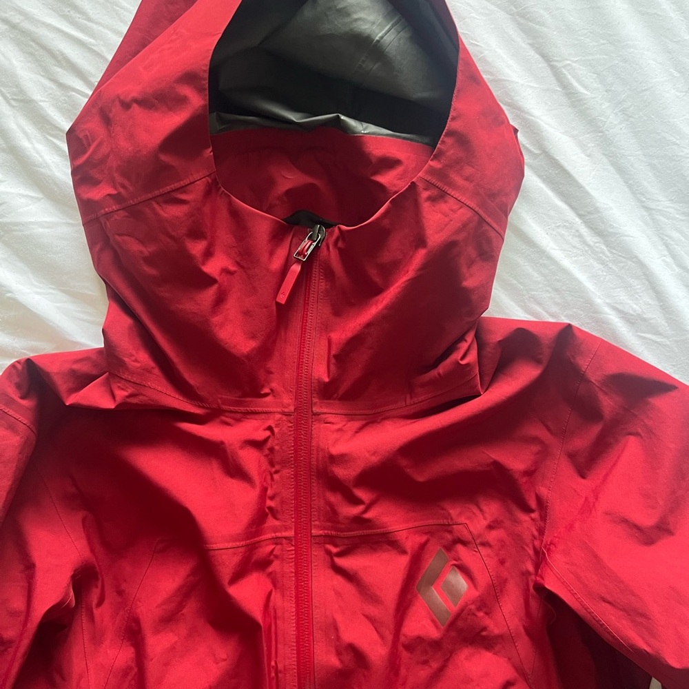 Black Diamond Gore-Tex Waterproof Jacket - red - women’s